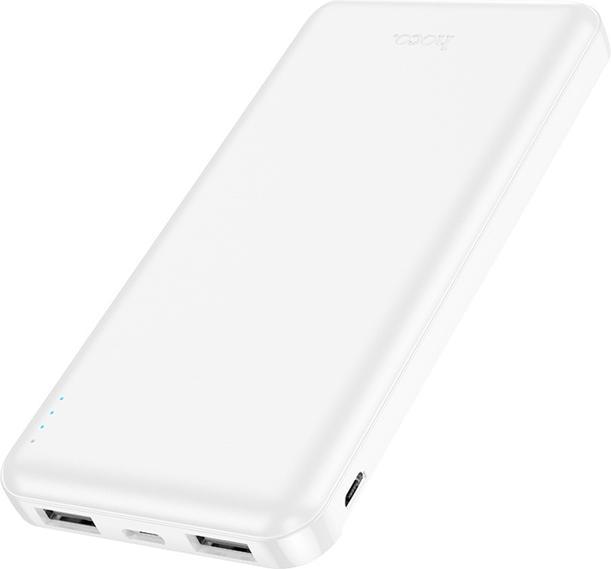 Actual product image Hoco J100 Powerbank 10000 mAh Weiss (10000 mAh, 37 Wh)