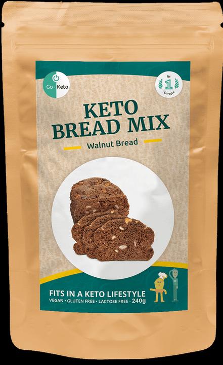 Go-Keto Bread baking mix walnut bread Btl 240 g (277 g)