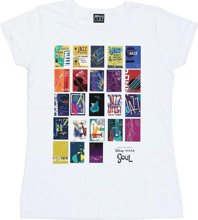 Disney Soul Jazz Poster Wall TShirt (XL)