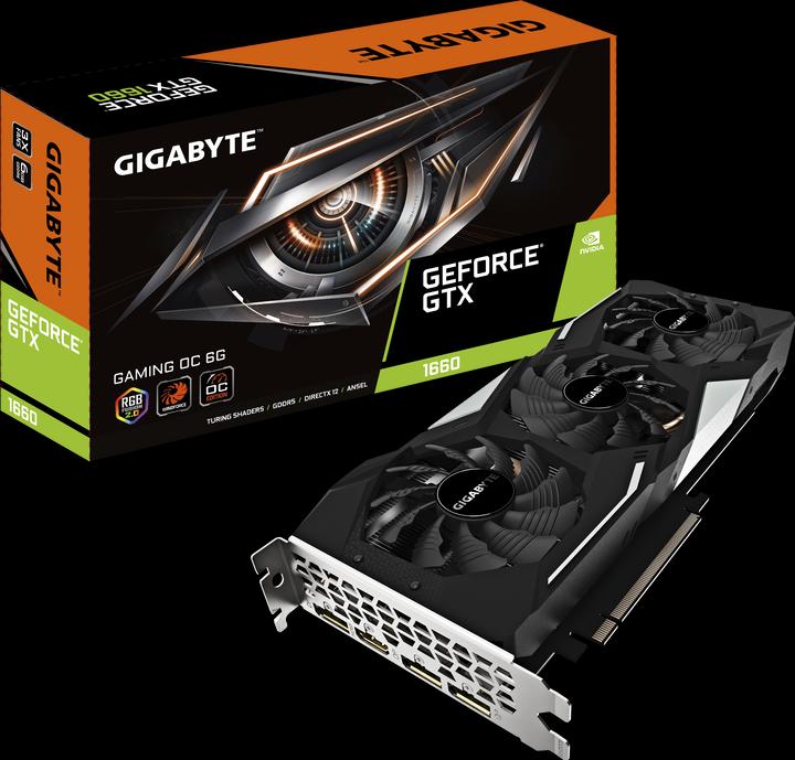 Produktbild Gigabyte GeForce GTX 1660 Gaming OC (6 GB)