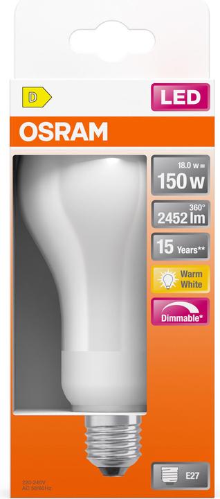 Actual product image Osram Superstar Classic A (E27, 18 W, 2452 lm, 1 x, D)