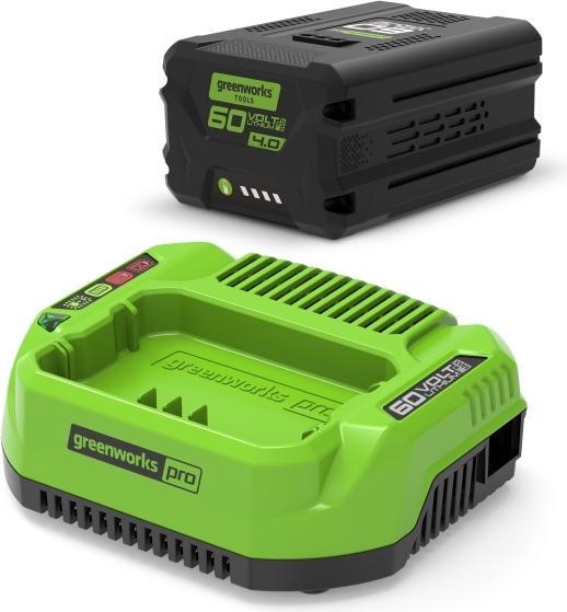 Image du produit Greenworks 60V 4Ah batterie et kit chargeur universel (60 V)