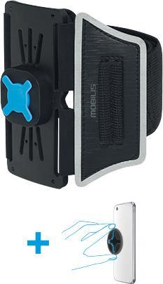 Actual product image Mobilis BRAZALETE UNIV U.FIX RUN KIT. Cell Phone Protective Case Wristband Case Black