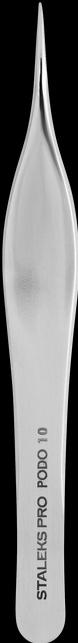 Actual product image Staleks Professional podiatric tweezers PODO 10 (Splinter Tweezers)