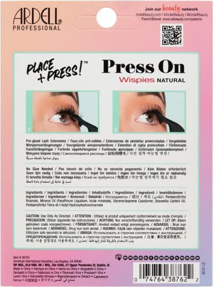 Produktbild Ardell Press On Multipack Wispies Natural 60 Stk (Künstliche Wimpern)