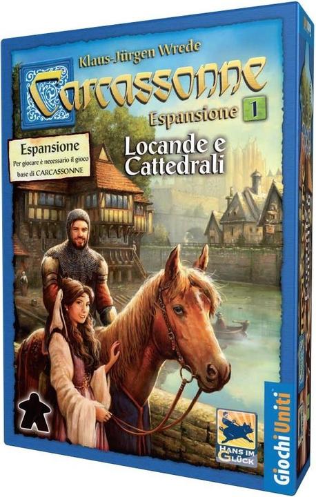 Giochi uniti Carcassonne: Esp.1 Locande E Cattedrali