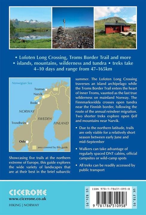 Produktbild Hiking in Norway - North (Englisch, Laing Mik, 2024)