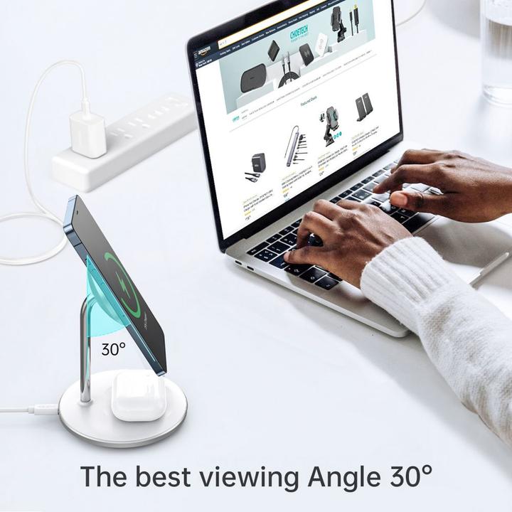 Actual product image Choetech Qi wireless charger (15 W)