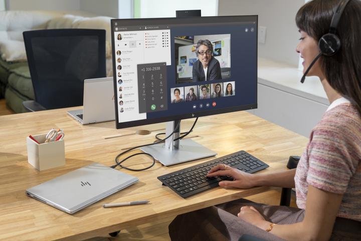 Actual product image HP E27d G4 (2560 x 1440 pixels, 27")