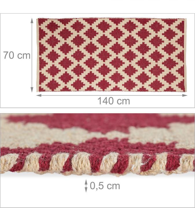 Image du produit Relaxdays Läufer (70 x 140 x 0.5 cm)