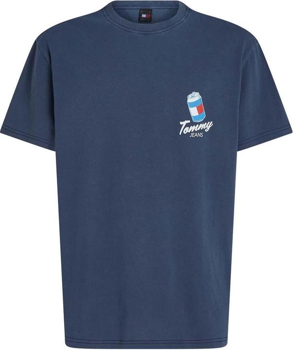 Actual product image Tommy Hilfiger Mens Graphic Back Print T-Shirt (M)
