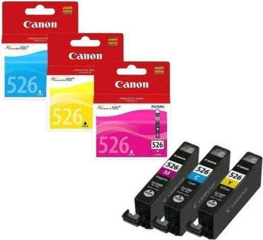 Actual product image Canon Cli-526 (M, Y, C)