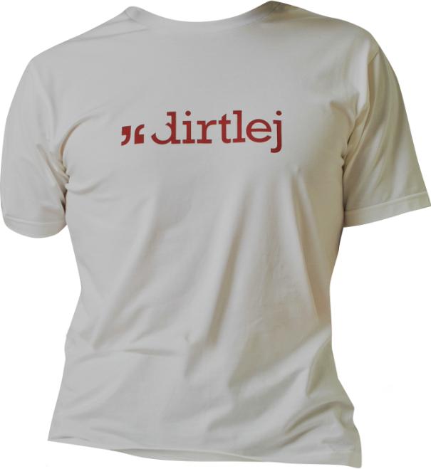 dirtlej Supima T-Shirt, cream/rot, XS (XS)