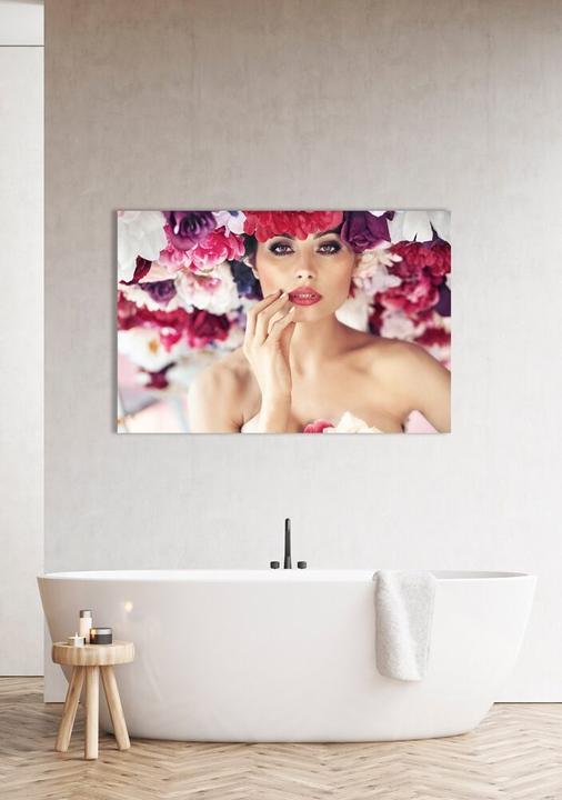 Produktbild Schubiger Schönheit im Blumenmeer (80 x 120 cm)