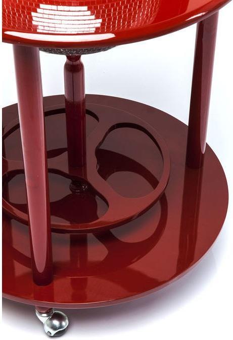 Actual product image Kare Design Globus Bar Disco Red