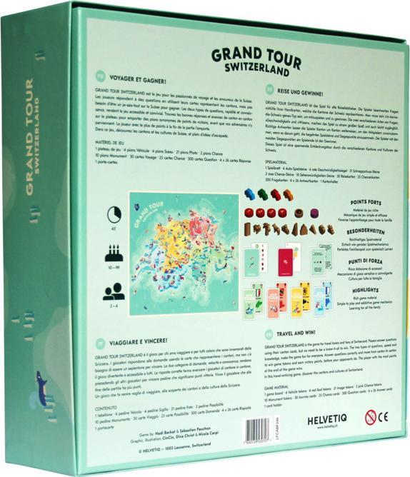 Produktbild Helvetiq Grand Tour Switzerland (Deutsch, Französisch, Italienisch, Englisch)