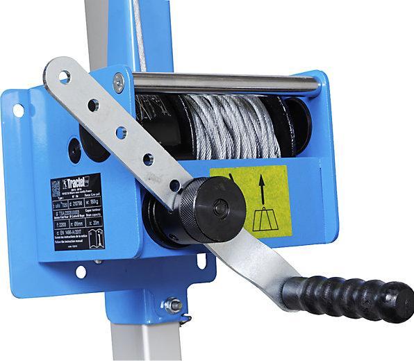 Immagine prodotto kaiserkraft Argano per materiale CAROL, per tripode Tracpode™, max 20 m.