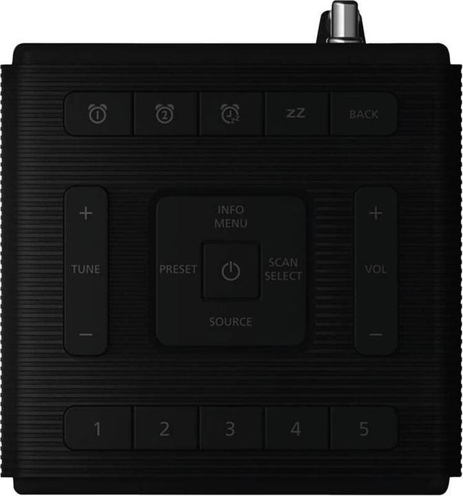 Produktbild Philips TAR5100/10 Wecker Digitaler Wecker Schwarz