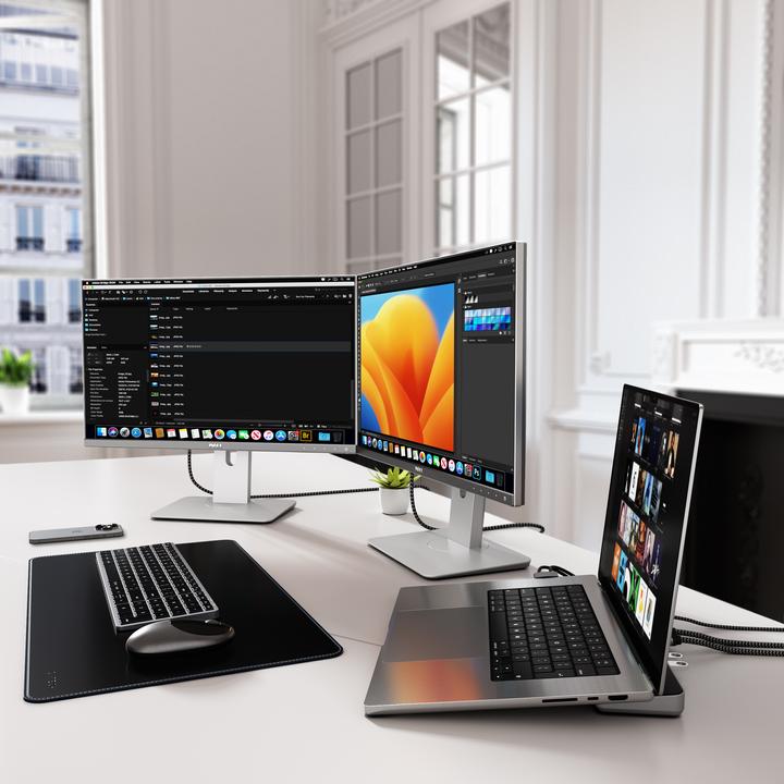 Image du produit Satechi Dual Dock Stand (USB-C, 9 Ports)