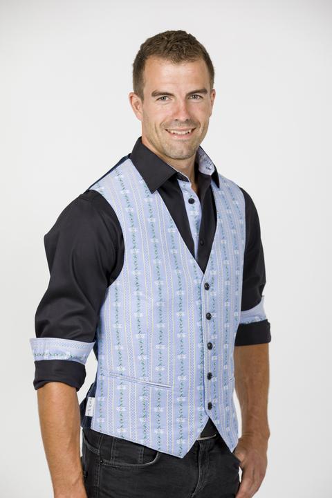 Actual product image Jenni Hemden Edelweiss gilets with satin back (48)