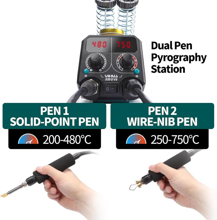Produktbild Yihua 939D-VII Brandmalerei-Werkzeug-Set