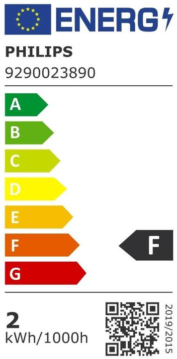 Label énergétique Philips Capsule (G4, 1.80 W, 205 lm, 2 x, F)