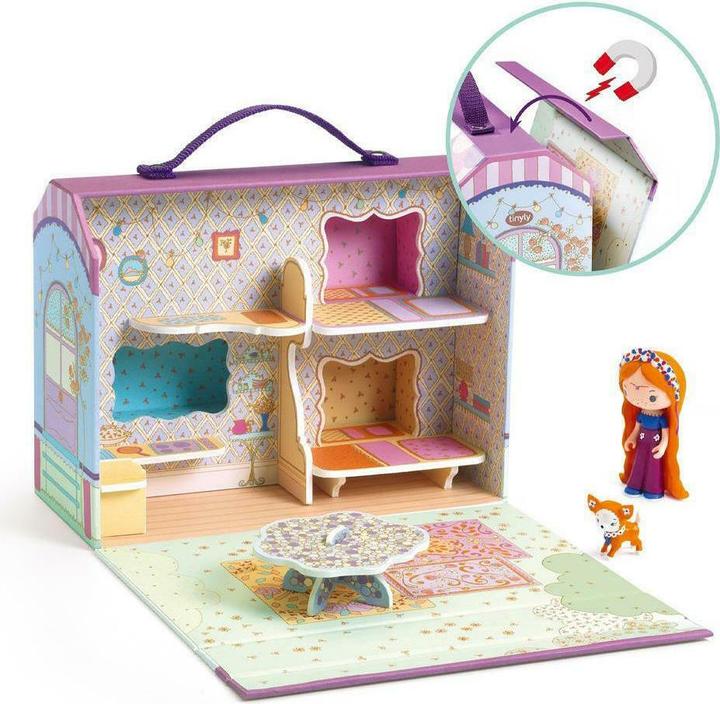 Actual product image Djeco Tinyly Bluchka & Indie House