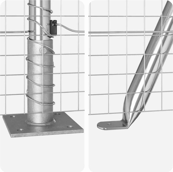 Produktbild VidaXL Welded Wire Zaun