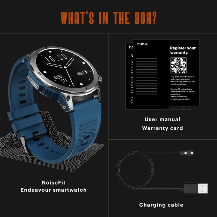 Produktbild Noise Smartwatch Endeavour (Czarny) (42 mm)