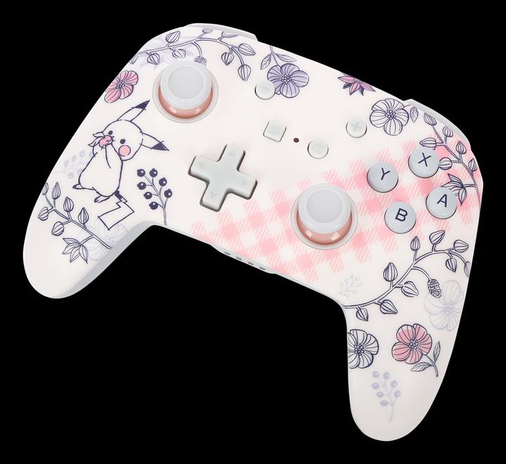 Image du produit PowerA Enhanced Wireless Controller Pikachu Garden (Switch OLED, Switch Lite, Switch)