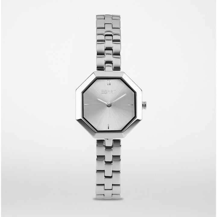 Esprit EDGY 30x15MM 2H SILVER DIAL SS BR Armbanduhr (30 mm)