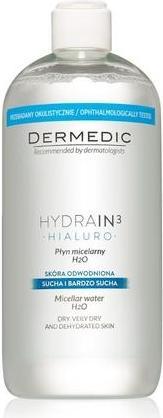 Image du produit Dermedic Hydrain3 Hialuro (Eau micellaire, 500 ml)