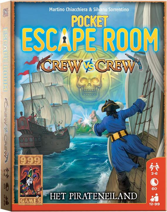 Actual product image 999Games Pocket Escape Room: Brainteaser crew against crew