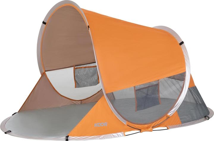 Koor Tente de plage Pop-Up L, Peach (Tente de plage, 1.50 kg, 2 personnes)
