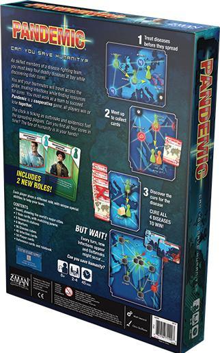 Actual product image Z-Man Games Kennerspiel Pandemic (french version) (French)