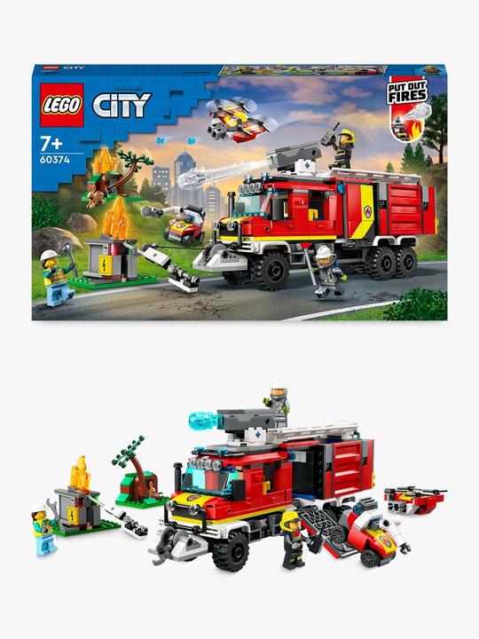 Actual product image LEGO Fire brigade command vehicle (60374, LEGO City)