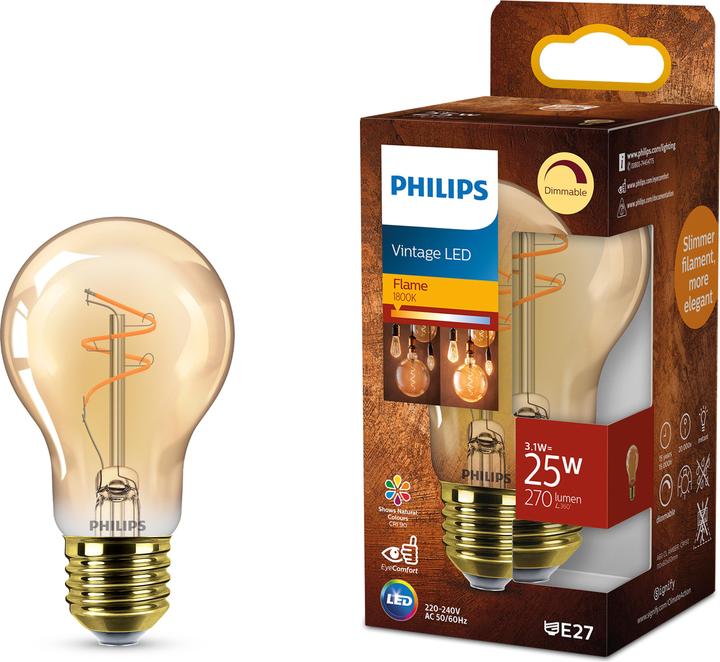 Produktbild Philips Lampe (E27, 11160000 W, 250 lm, 1 x, F)