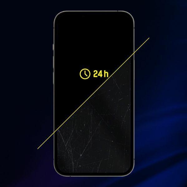 Actual product image 3MK Silky Matt Pro iPhone 16 Pro Matowa folia ochronna (1 Piece, Apple iPhone 16 Pro)