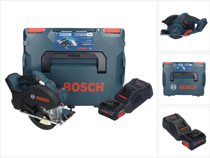Actual product image Bosch Professional Bosch GKM 18V-50 Professional Battery Metal Circular Saw 18 V 136 mm Brushless + 1x ProCORE Battery