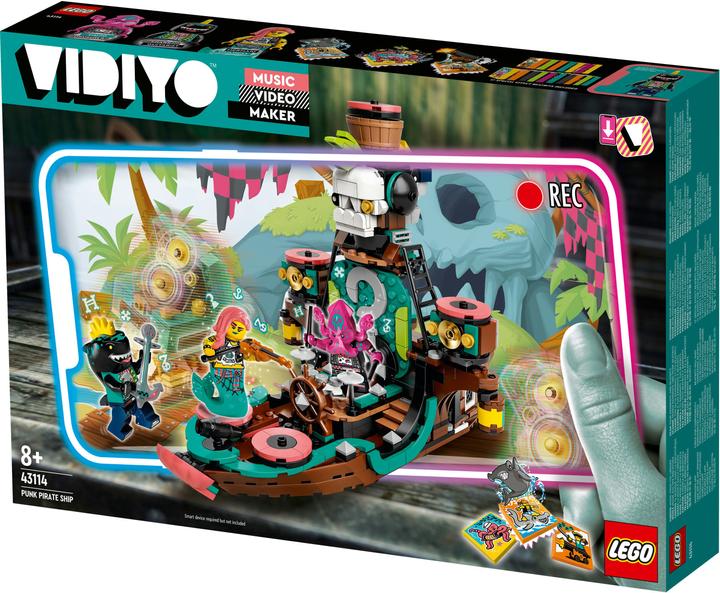 Actual product image LEGO Punk Pirate Ship (43114, LEGO Vidiyo)