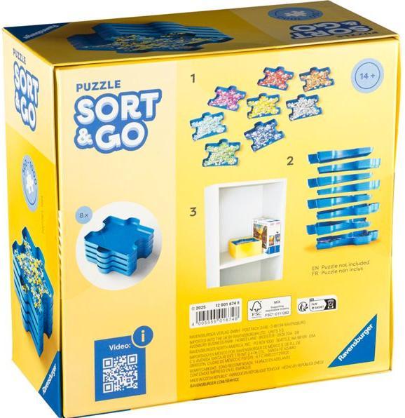 Image du produit Ravensburger Puzzle Sort & Go (8 pièces)