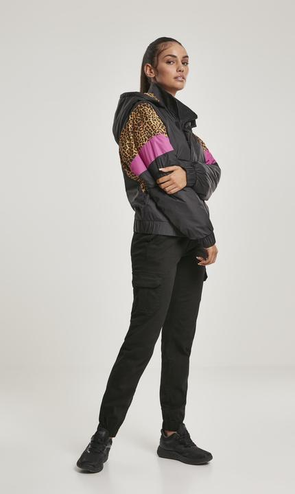 Actual product image Urban Classics Ladies AOP Mixed Pull Over Jacket (XS)