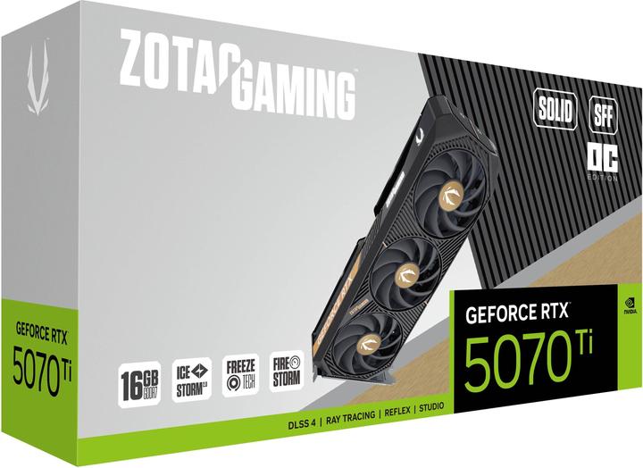 Actual product image Zotac Gaming GeForce RTX 5070 Ti Solid SFF OC (16 GB)