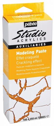 Produktbild Pebeo Studio Acrylics Modellierpaste mit Krakelliereffekt