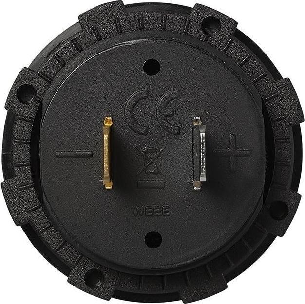 Actual product image ProPlus Built-in voltmeter digital 6-30V in blister pack