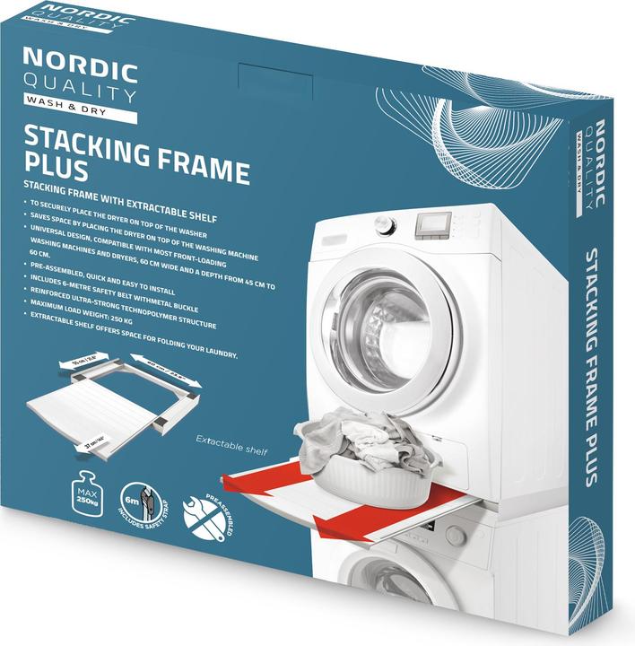 Produktbild Nordic Rahmen zB Plus für Waschmaschine, Trockner