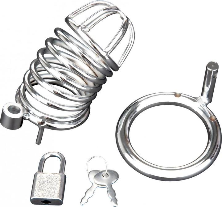 Actual product image Blue Line C&B GEAR Deluxe Chastity Cage