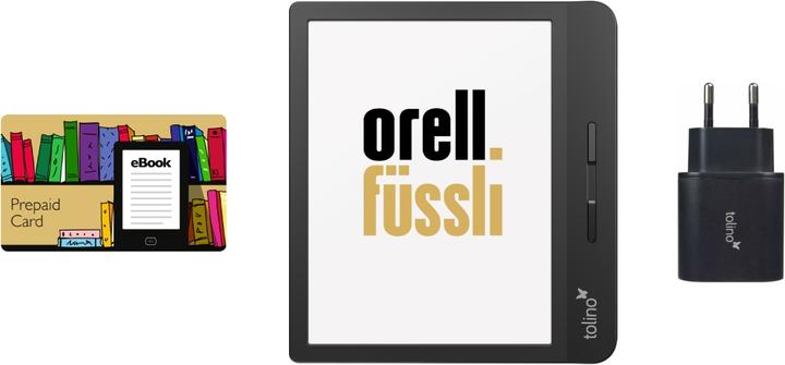 Produktbild tolino vision 5 + CHF 50.- eBook Gutschein Orell Füssli + USB Ladegerät