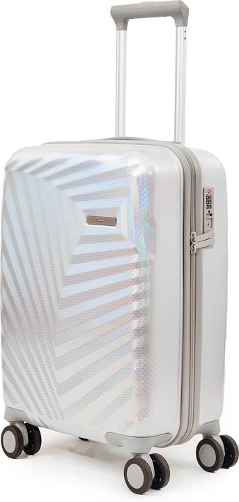 Feru Palisade 55 cm suitcase, holographic silver