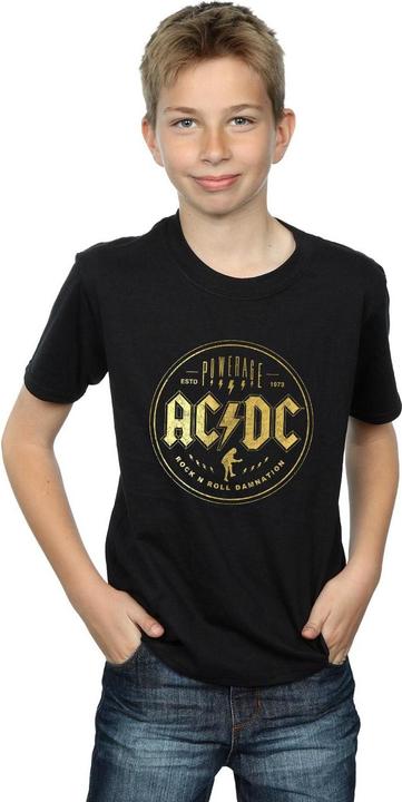 Immagine prodotto AC/DC Maglietta Rock N Roll Damnation per ragazzi (128)